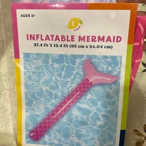 INFLATABLE MERMAID TAIL